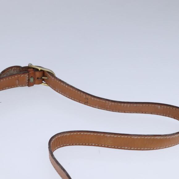 CELINE Macadam Canvas Shoulder Bag Pvc Leather Brown - Picture 8 of 16